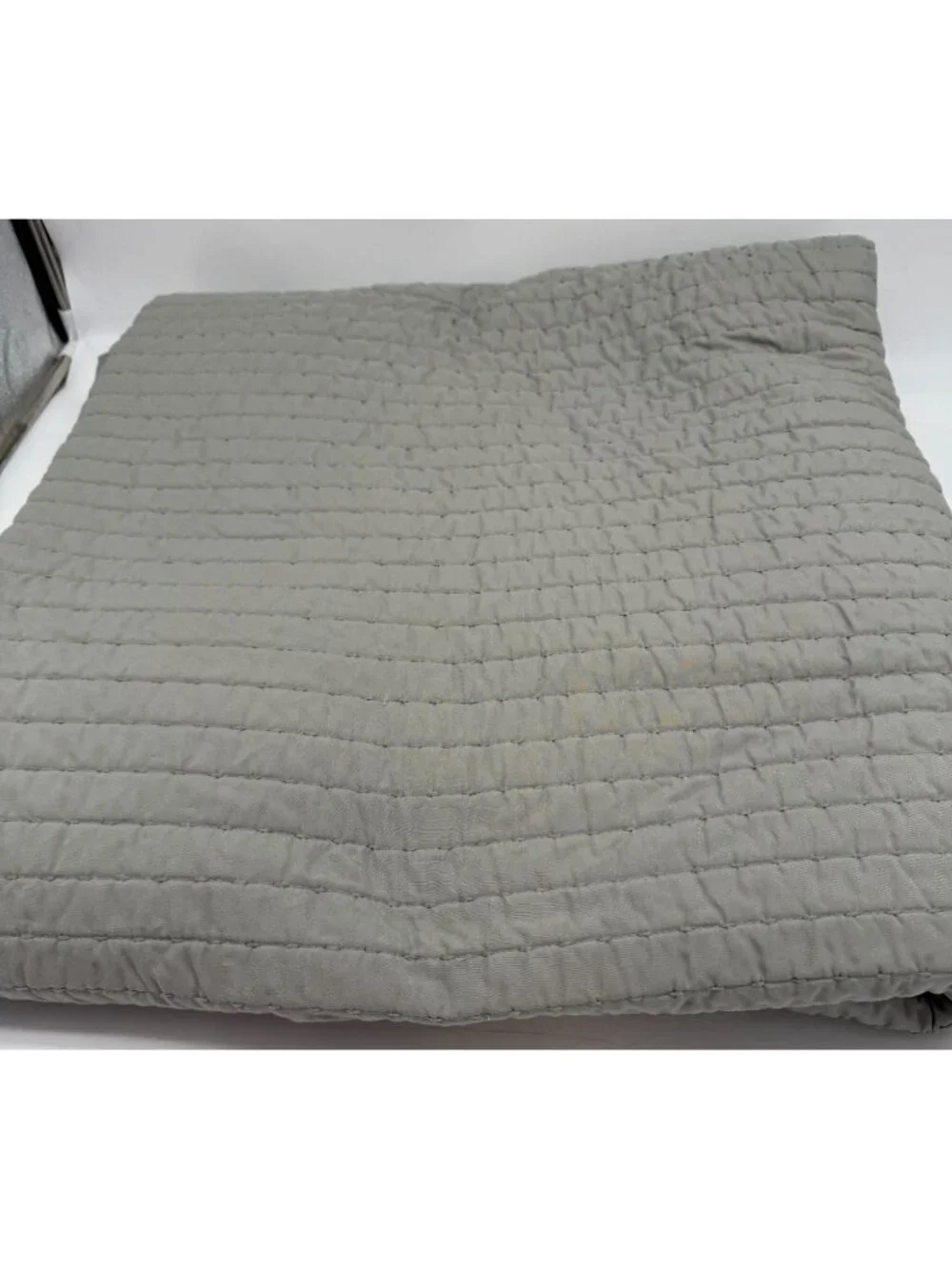 Madison Park Keaton Reversible Quilt Cozy Casual Pick Stitch Minimalist Bedroom